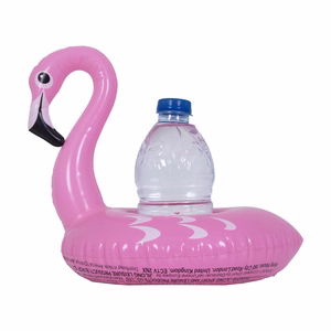 SUNCLUB täispuhutav flamingokujuline topsihoidja