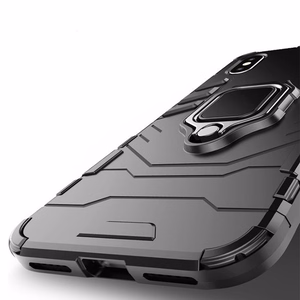 Ring Armor Ümbris jaoks Xiaomi Redmi Note 12 Pro 5G/Poco X5 Pro Must