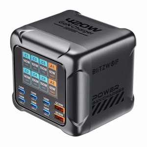 Blitzwolf BW-S33 420W зарядное устройство, 8 портов