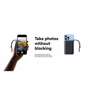 VEGER powerbank 10000 mAh with juhtmevaba charging compatible with MagSafe PD QC3.0 2A 20W MagOn (VP1151 / W1151) valge
