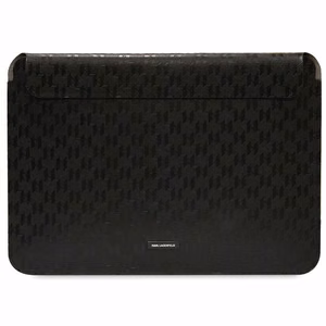 Karl Lagerfeld Saffiano Plaque ümbris jaoks a 14" laptop - must