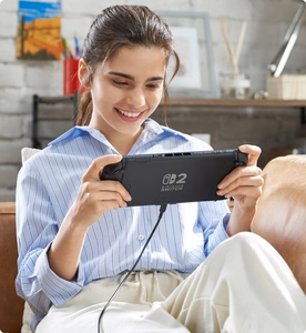 Nintendo Switch 2 kaasaskantav mängukonsool 20.1 cm (7.9") 256 GB puuteekraan Wi-Fi must