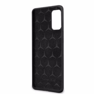 Mercedes Silicone Line Ümbris jaoks Samsung Galaxy S20+ - must