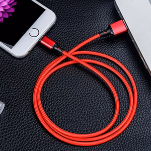 USB Cable Wozinsky "WUC-L2R" Red "Lightning" 200cm