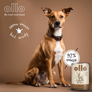 OLLO Pure Deer märg koeratoit, 850 g