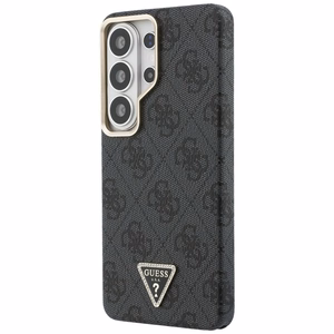 Guess чехол 4G Triangle Logo MagSafe для Samsung Galaxy S26 Ultra чёрный