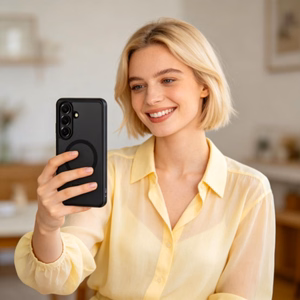 Tech-Protect MagPeak MagSafe ümbris for Samsung Galaxy S26 - must