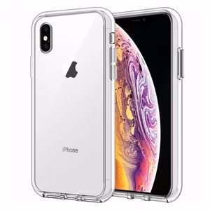 Ümbris iPhone XS jaoks, Ultra Slim 0,5 mm tagakaas, läbipaistev
