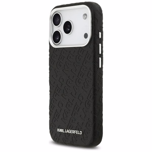 Karl Lagerfeld FW Stamped Karl MagSafe Ümbris jaoks iPhone 17 Pro - must
