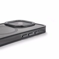 Glitter Ümbris MagSafe jaoks iPhone 16 Plus - must with glitter