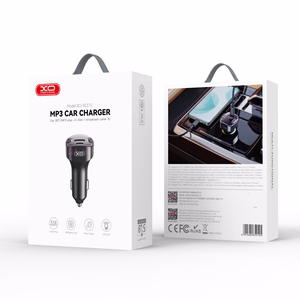 XO transmitter FM BCC12 Bluetooth MP3 car charger 3,1A black