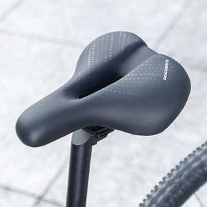 Rockbros 38218916002 MTB jalgrattasadul koos valgustiga – must