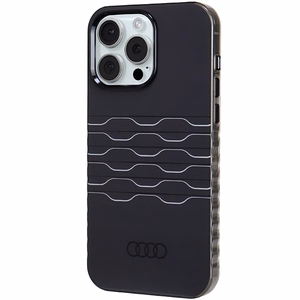 Audi IML MagSafe чехол для iPhone 15 Pro Max - чёрный