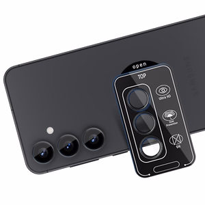 Стекло для объектива камеры 3mk Lens Protection Pro чёрное для Samsung Galaxy S25+