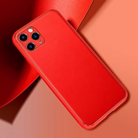 TEL PROTECT Luxury Ümbris jaoks Xiaomi Redmi Note 11 5G/Note 11S 5G/Poco M4 Pro 5G Punane