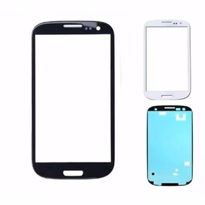 Välisekraani klaas, ühilduv Samsung I9300 S3-ga, punane HQ