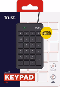 Trust 22221 numbriklahvistik USB must