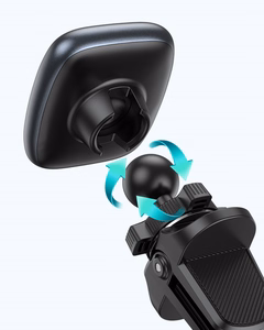 Wozinsky WUMTK Magnetic Phone Hoidja jaoks Car Air Vent - must