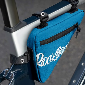 Rockbros G001 Flash Journey kolmnurkne 0,8 l jalgratta raamikott – sinine