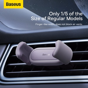 Baseus Steel Cannon Car Hoidja with air vent mount (SUGP000005) purple