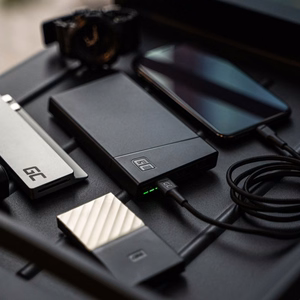 Green Cell PBGC02S välisaku liitiumpolümeer (LiPo) 10000 mAh must