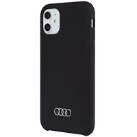 Audi Silicone Ümbris iPhone 11 / Xr 6.1" must/must hardcase AU-LSRIP11-Q3/D1-BK