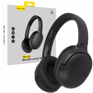 Blavec Over-ear Bluetooth Kõrvaklapid BO-12 Bass Master ANC (BO12-B) must