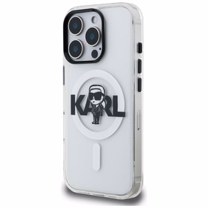 Karl Lagerfeld IML Karl Sketch Logo MagSafe чехол iPhone 16 Pro - прозрачный
