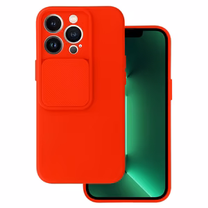 Camshield Soft jaoks Iphone 13 Pro Punane