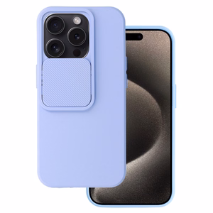 Camshield Soft jaoks Iphone 15 Pro Max Light lilla