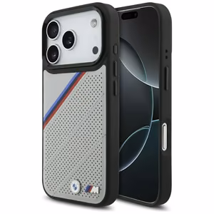 BMW M Tricolor Metal Logo MagSafe Ümbris jaoks iPhone 17 Pro - Hall