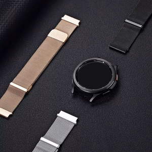 DUX DUCIS strap MILANESE stainless terasehall magnetic 20 mm kuldne