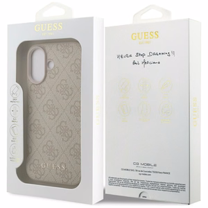 GUESS ümbris jaoks IPHONE 17 GUHCP17SG4GFPI (PU 4G Classic) roosa