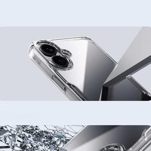 Nillkin Nature Pro Ümbris jaoks iPhone 16 - läbipaistev and valge