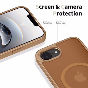 TECH-PROTECT BASICMAG MAGSAFE IPHONE 16E / 17E matt pruun