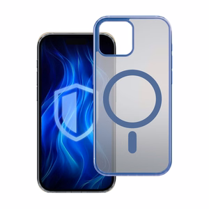 3mk Frosty MagCase sinine Ümbris jaoks Apple iPhone 15 Plus - sinine