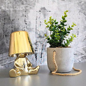Night lamp Golden Man disain B