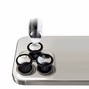 Tel Protect Titanium Lens 99% AR mustad karastatud kaitseklaasid Apple iPhone 18 Pro / 18 Pro Max kaameraläätsedele (3 tk)