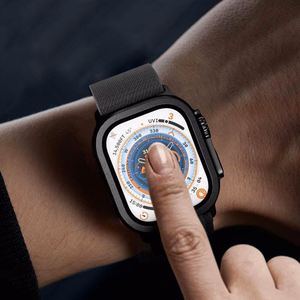 Tech-Protect Закалённое стекло 2 шт. для Apple Watch Ultra 49mm - чёрный
