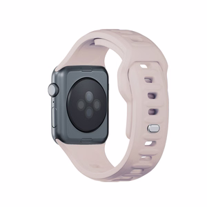 3mk silikoonrihm Apple Watchile, 38/40/41/42 mm, Latte, väike suurus