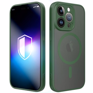 3mk Misty MagCase iPhone 15 Pro ümbris - roheline