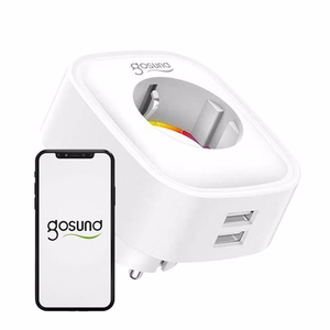 Gosund SP112 умная WiFi розетка 2xUSB 16A Tuya