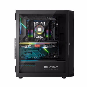 Logic PORTOS ARGB MINIDI USB 3.0 корпус черный