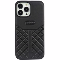 Audi Genuine Leather iPhone 13 Pro Max 6.7" must/must hardcase AU-TPUPPCIP13PM-Q8/D1-BK
