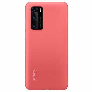 Originaal Ümbris jaoks Huawei P40 - Silikoon Protective Ümbris (51993727) punane