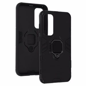 Ring Armor Ümbris jaoks Samsung Galaxy A35 Must