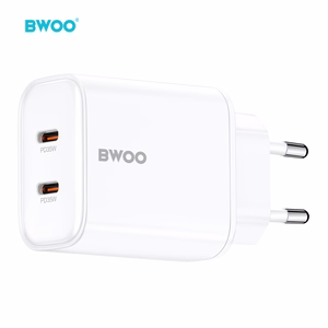 BWOO CDA206 PD 35W Seinalaadija 1x USB-C port valge