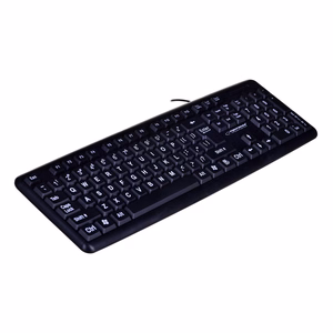 Esperanza EK129 klaviatuur USB QWERTY inglise (UK) must