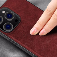 Ümbris X-Level "Earl III Collection" Apple iPhone 16 Pro Max punane