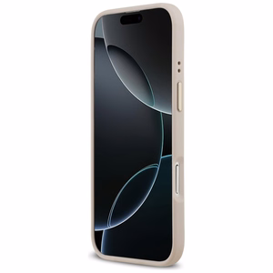 Original Ümbris GUESS 4G Strass Logo & Big Strap Metal Buttons MagSafe jaoks Iphone 17 Air roosa